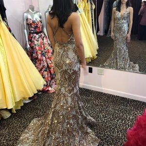 Light grey/almost blue Prom Dress